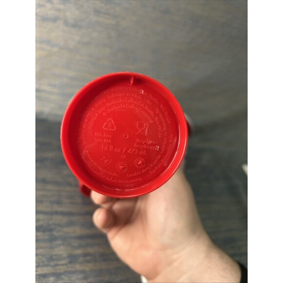 Starbucks Holiday 2020/2024 RED CUP DAY Set Of 4 Reusable Hot Collectible 16 oz - Picture 9 of 9